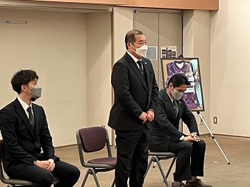 千葉ゼルバ寄贈式