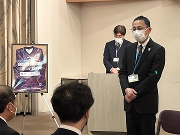 千葉ゼルバ寄贈式