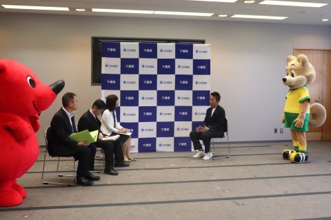 ジェフ千葉寄贈式画像