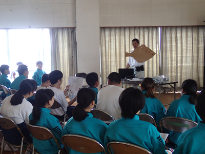 栽培漁業についての学習