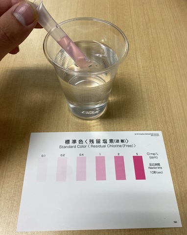 簡易水質検査のイメージ