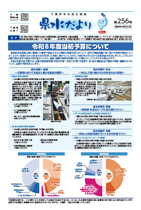 県水だより第256号1面