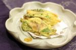 ごまさばとガリの天ぷら