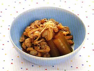 あさりのしぐれ炊きの画像