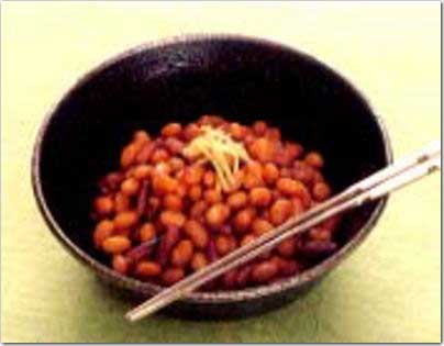 いかと下足と大豆の煮物の画像