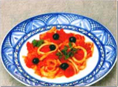 いかのトマト煮込みの画像