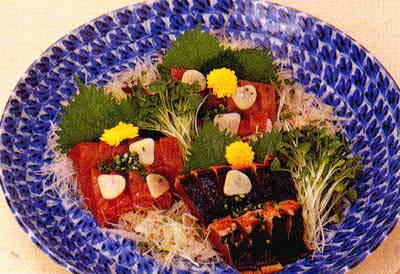 刺身たたき風の画像