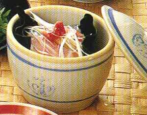 蒸しさばの梅あんかけの画像