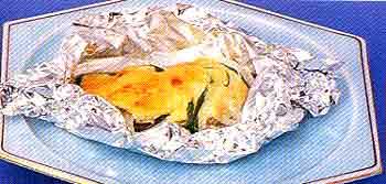 サワラのホイル焼きの画像