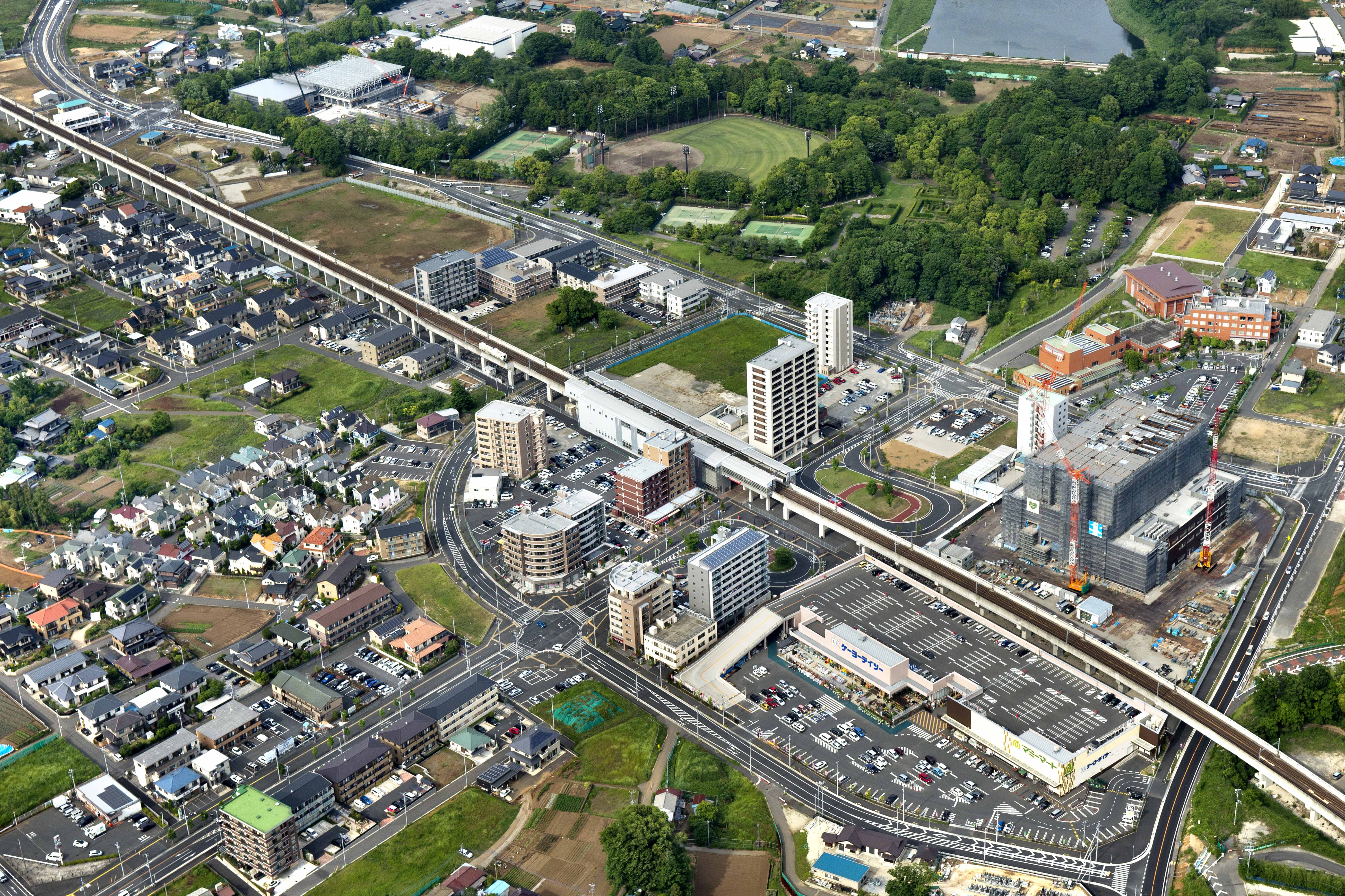 運動公園周辺地区のまちづくり 千葉県