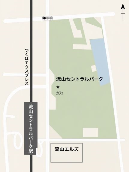 駅周辺の簡易地図