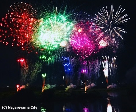 流山花火大会の写真