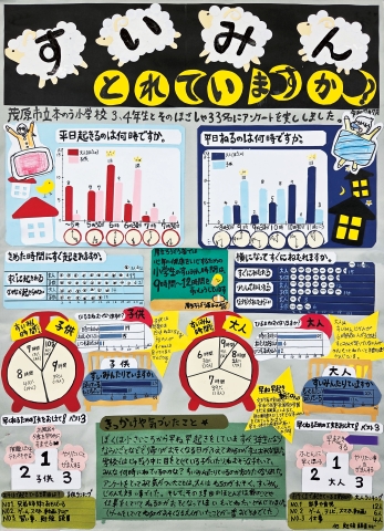 すいみんとれていますか？　作品画像