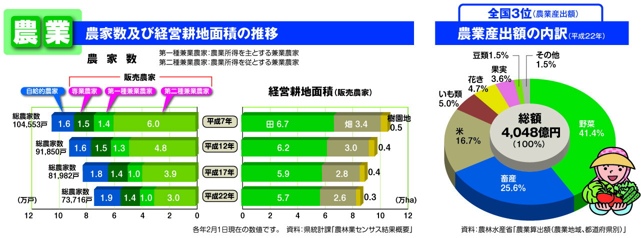 キッズ版グラフで見るわたしたちの千葉県 平成24年 農業 千葉県 キッズ版グラフで見るわたしたちの千葉県 平成24年 農業 千葉県