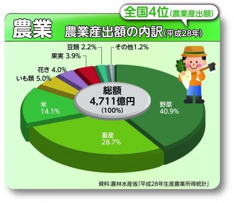 キッズ版グラフで見るわたしたちの千葉県 平成31年 農業 千葉県 キッズ版グラフで見るわたしたちの千葉県 平成31年 農業 千葉県