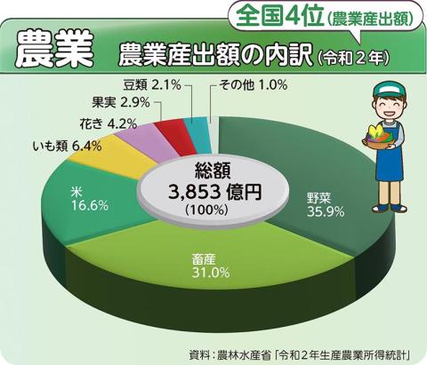 農業グラフの画像