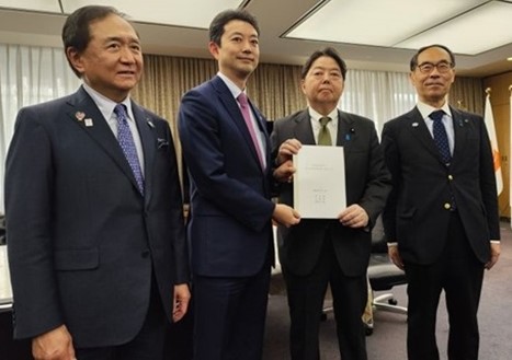 総務大臣要望時の画像